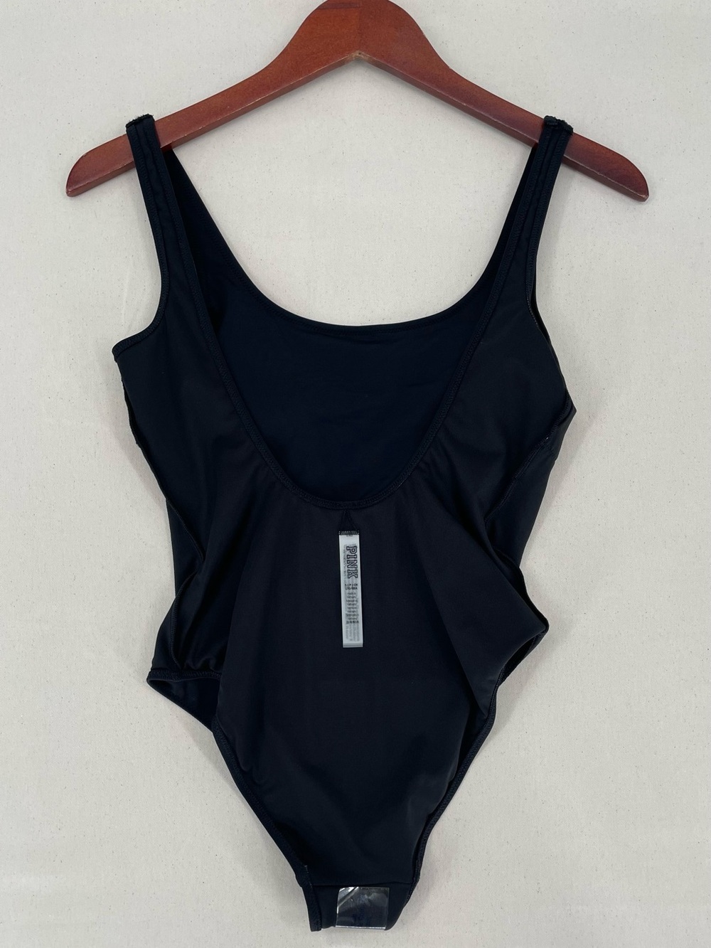 Victoria Secrets PINK Active One Piece Black Swim Suit - Picture 5 of 11